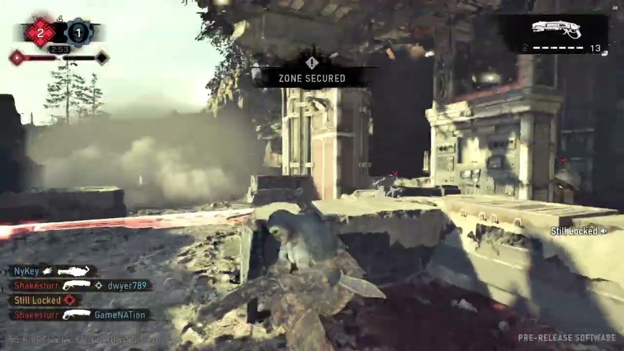 Gears E-Day Early Access Beta Gameplay #19 (Low Settings)