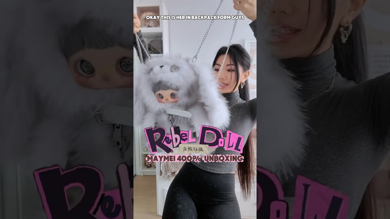 Распаковка куклы Maymei Rebel в закрытой коробке (400%) | Я отключилась от реальности! 🐰