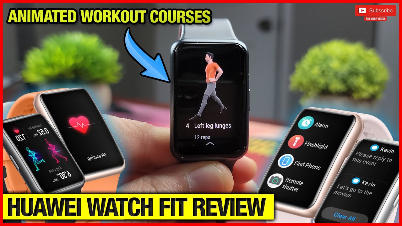 Huawei Watch Fit Full Review (Underrated Smartwatch)