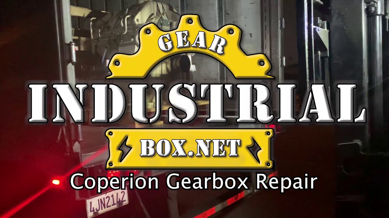Coperion Gearbox Repair