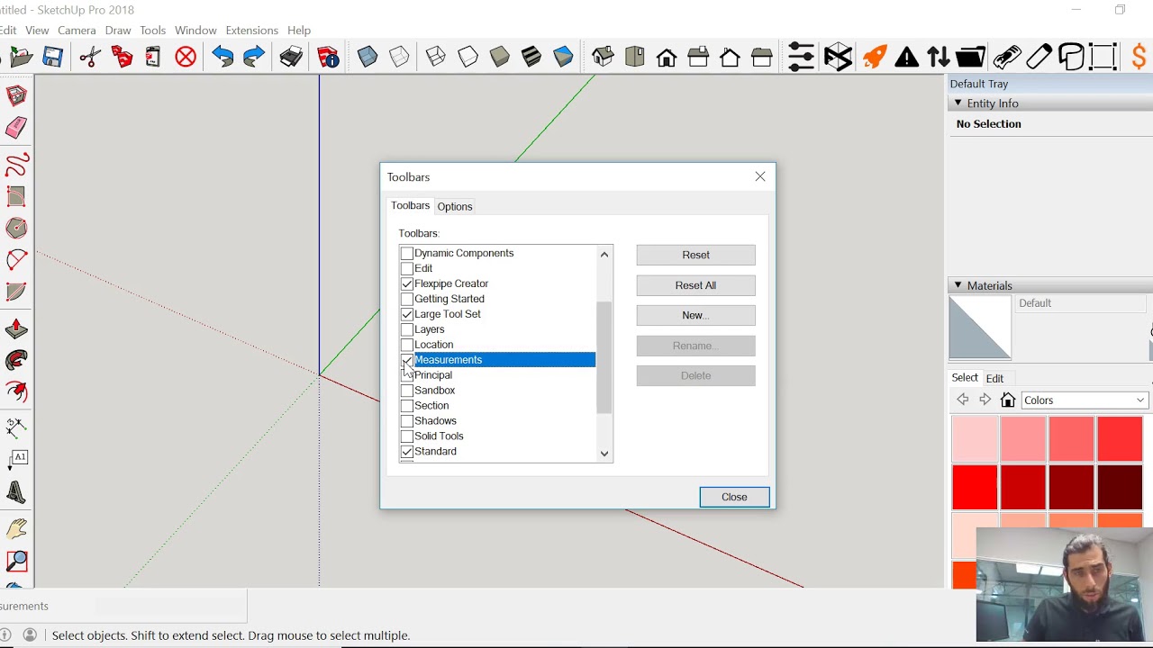 How to do your initial template setup with SketchUp | Flexpipe