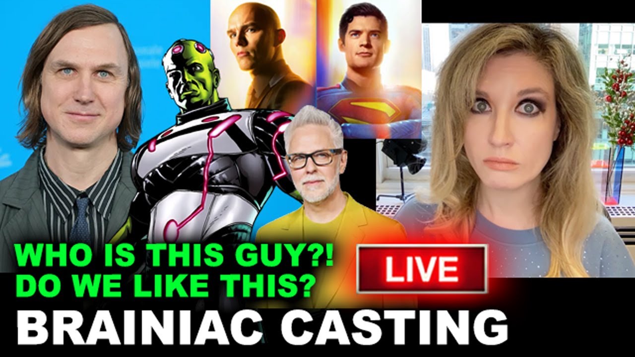 Brainiac Cast! Lars Eidinger! - Man of Tomorrow aka Superman 2 - James Gunn 2027