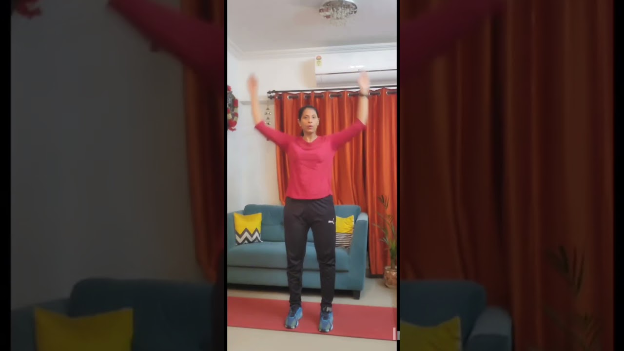 First step to physic your body. Warm-up. By Sapna Pardeshi 