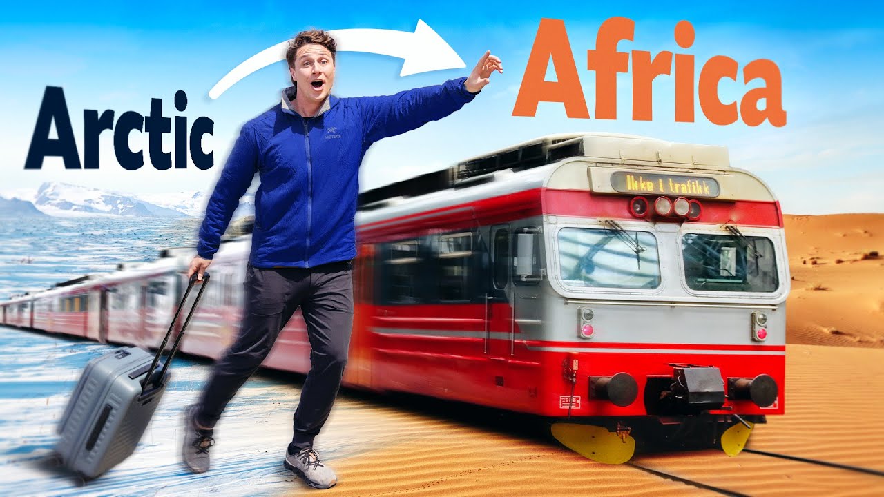 I took the TRAIN from the Arctic to Africa