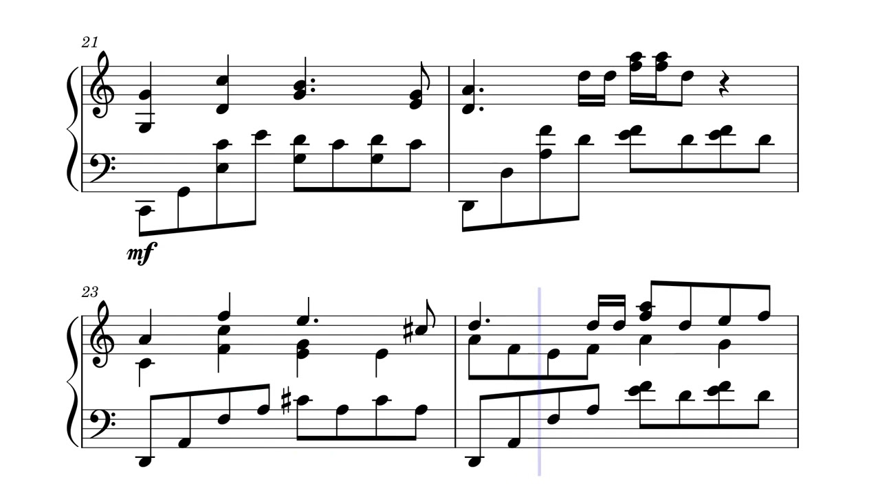 Mother's Broom (Kiki's Delivery Service OST) | Piano Solo