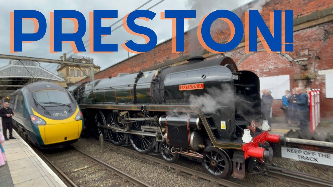 Trains at Preston (13/04/24)