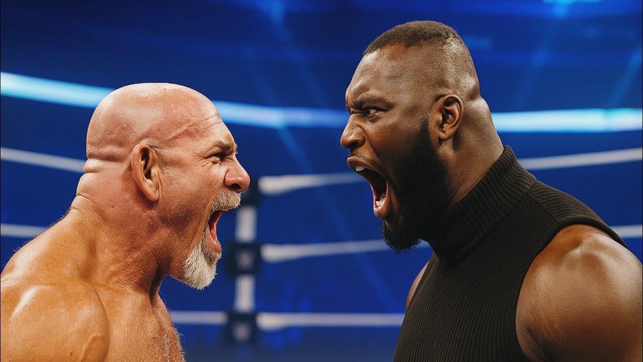 GOLDBERG VS OMOS FULL MATCH ON BAD BLOOD