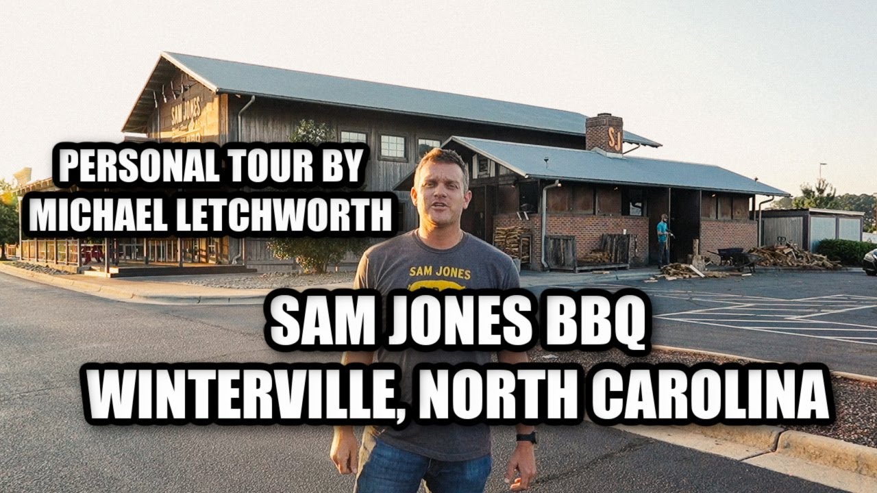 Sam Jones BBQ - Winterville, NC - AMAZING Tour