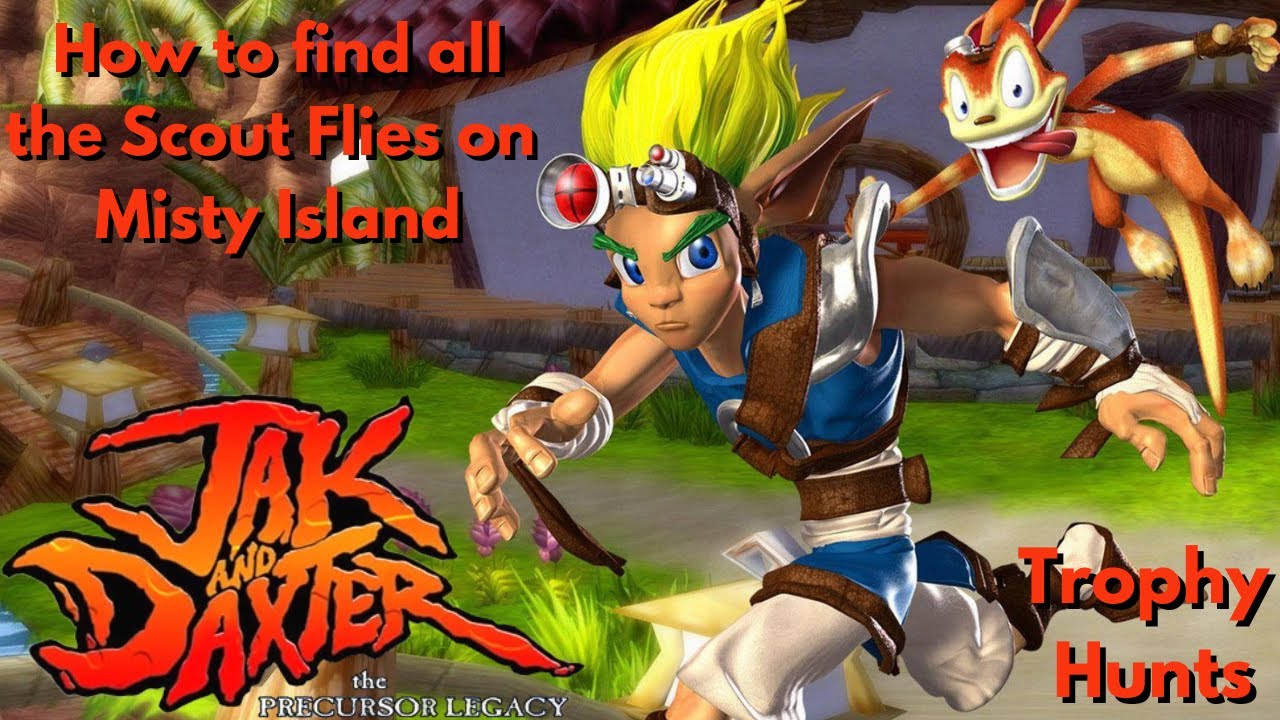HOW TO FIND ALL THE SCOUT FLIES ON MISTY ISLAND IN JAK AND DAXTER FOR PS5