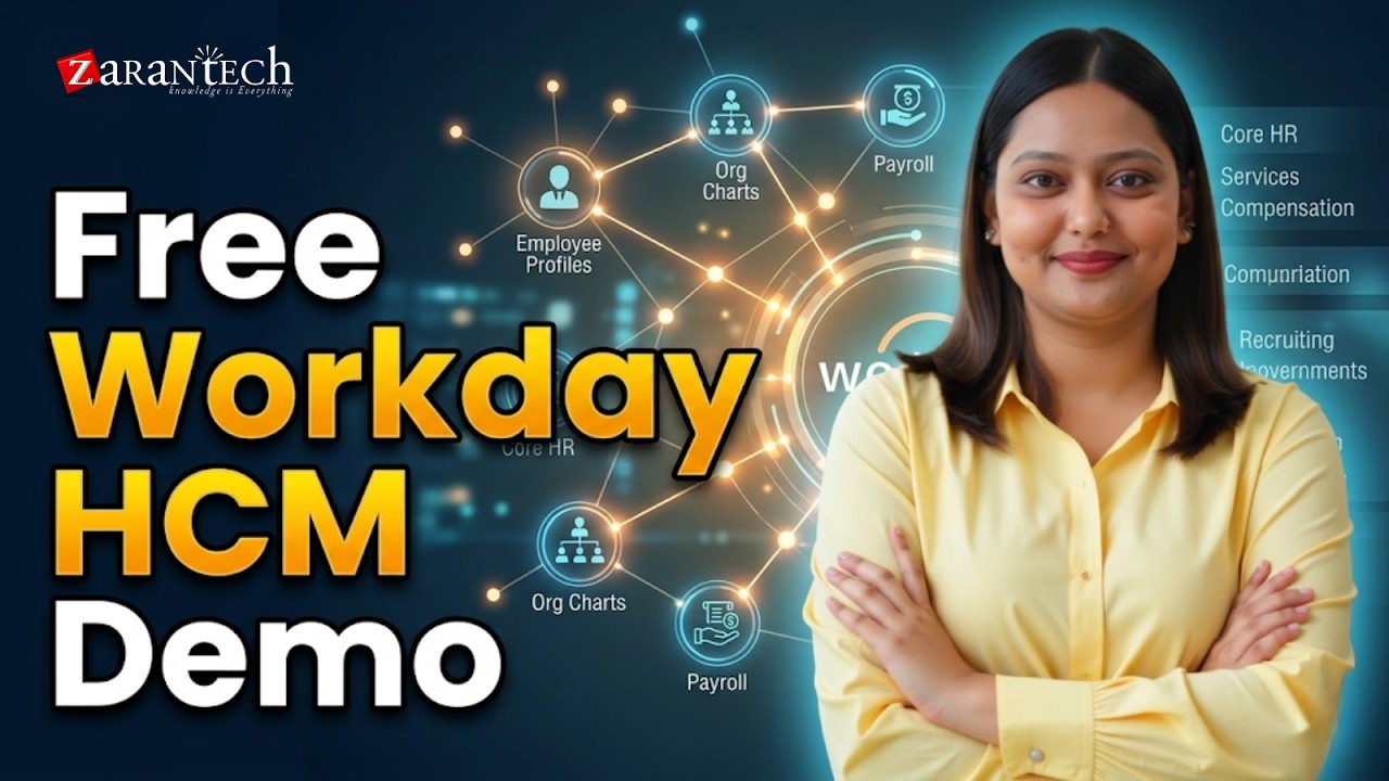Demo on Workday HCM Training | ZaranTech