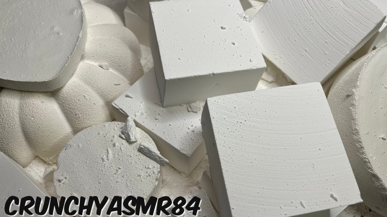 Crushing Clouds | Variety Plain Crush | Oddly Satisfying | ASMR | Sleep Aid