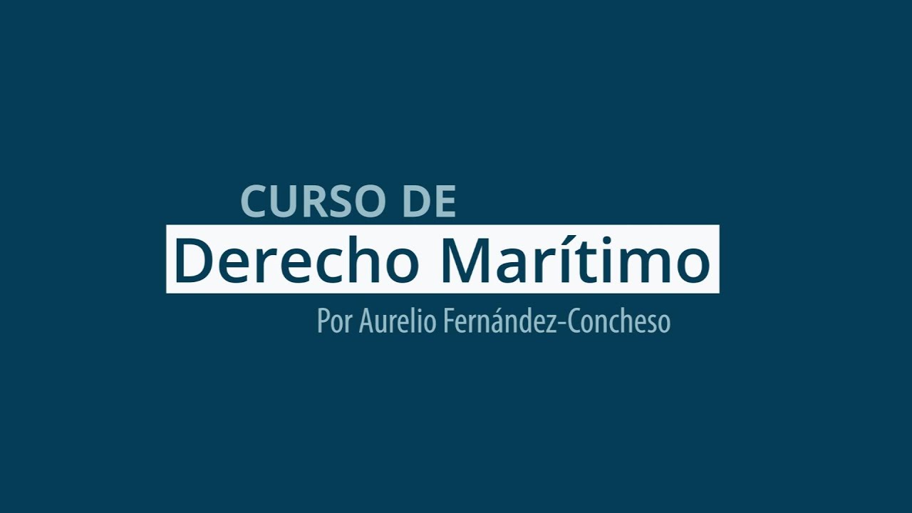 Curso de Derecho Marítimo - Contratos de Remolque y Salvamento - Clase 10