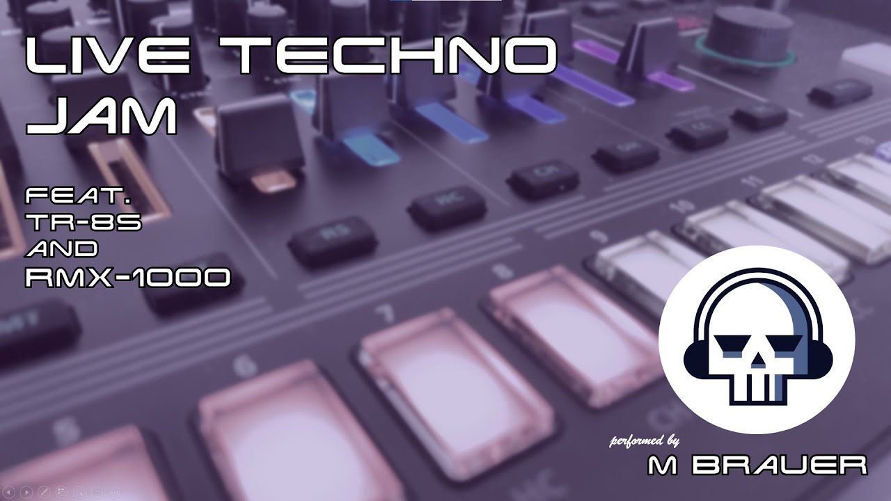 Live Techno Jam feat. TR-8s and RMX-1000