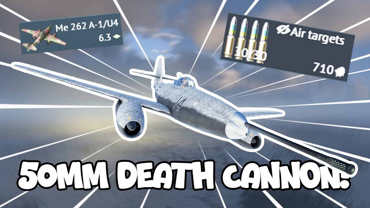 I FLEW A TANK IN AIR RB!! | Me-262 A1/U4 War Thunder