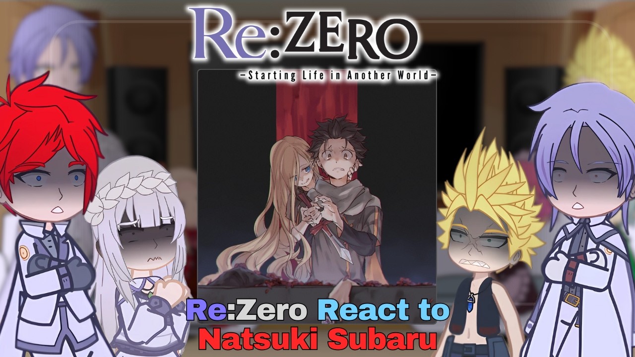 Re:Zero Characters react to Natsuki Subaru || All Parts || || Arc 5-9+ ||