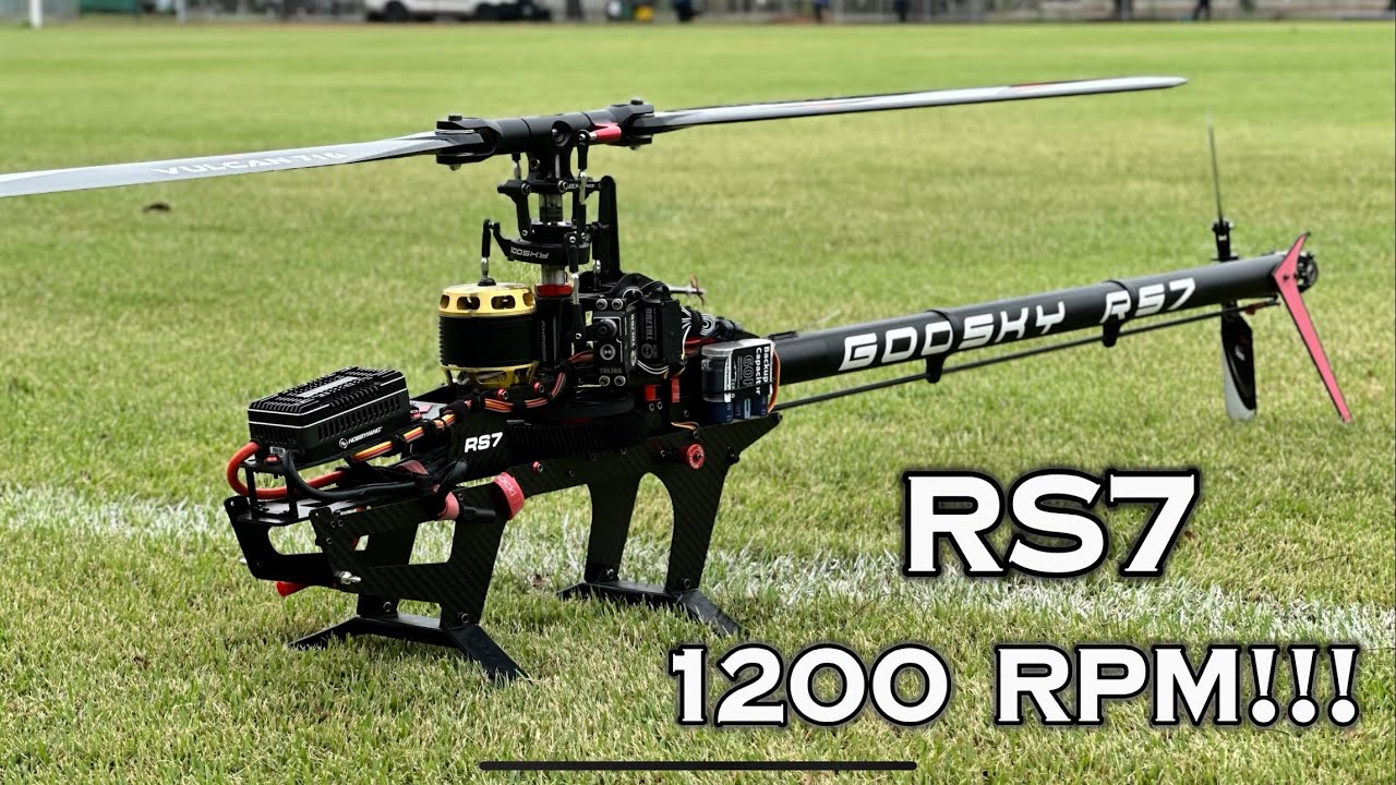 Goosky RS7 // Head speed 1200RPM - Pilot Lotte Chawanagon