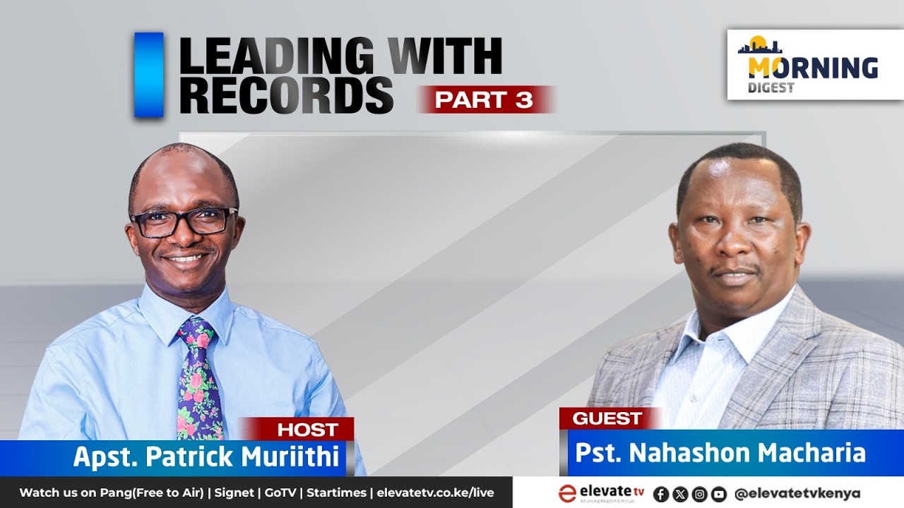 𝗟𝗘𝗔𝗗𝗜𝗡𝗚 𝗪𝗜𝗧𝗛 𝗥𝗘𝗖𝗢𝗥𝗗𝗦 ( 𝗣𝗔𝗥𝗧 𝟯) || 𝗧𝗨𝗘𝗦𝗗𝗔𝗬 𝗠𝗢𝗥𝗡𝗜𝗡𝗚 𝗗𝗜𝗚𝗘𝗦𝗧 - 𝟮𝟲𝗧𝗛 𝗙𝗘𝗕 𝟮𝟬𝟮𝟲