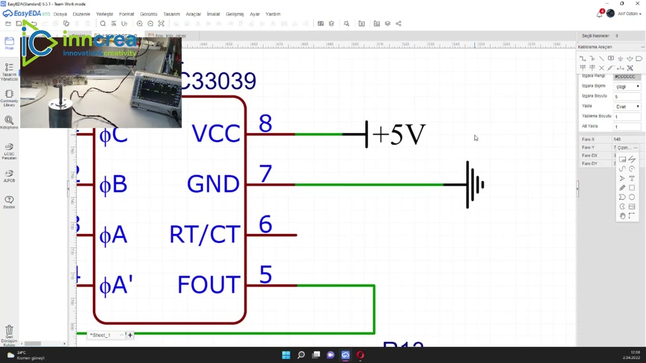 BLDC Motor Sürücü Devresi Yapıyoruz