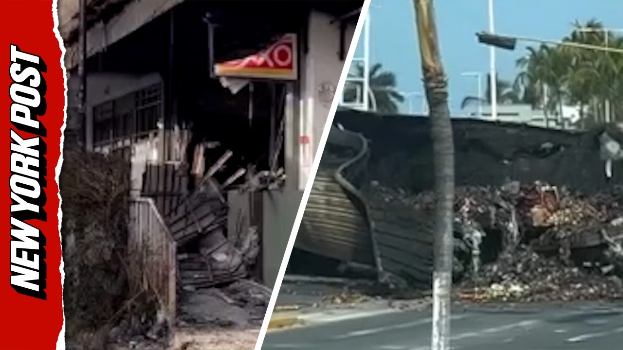 Scorched Buildings and Torched Cars: Chilling Aftermath of Mexico's Cartel Violence