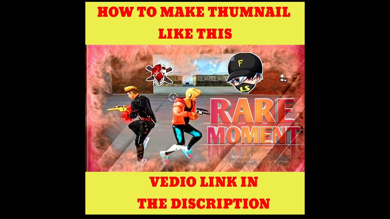 HOW TO MAKE THUMBNAIL💯 || GARENA FREE FIRE 🔥 OP THUMBNAIL ✔️ #freefire  #shorts #trending