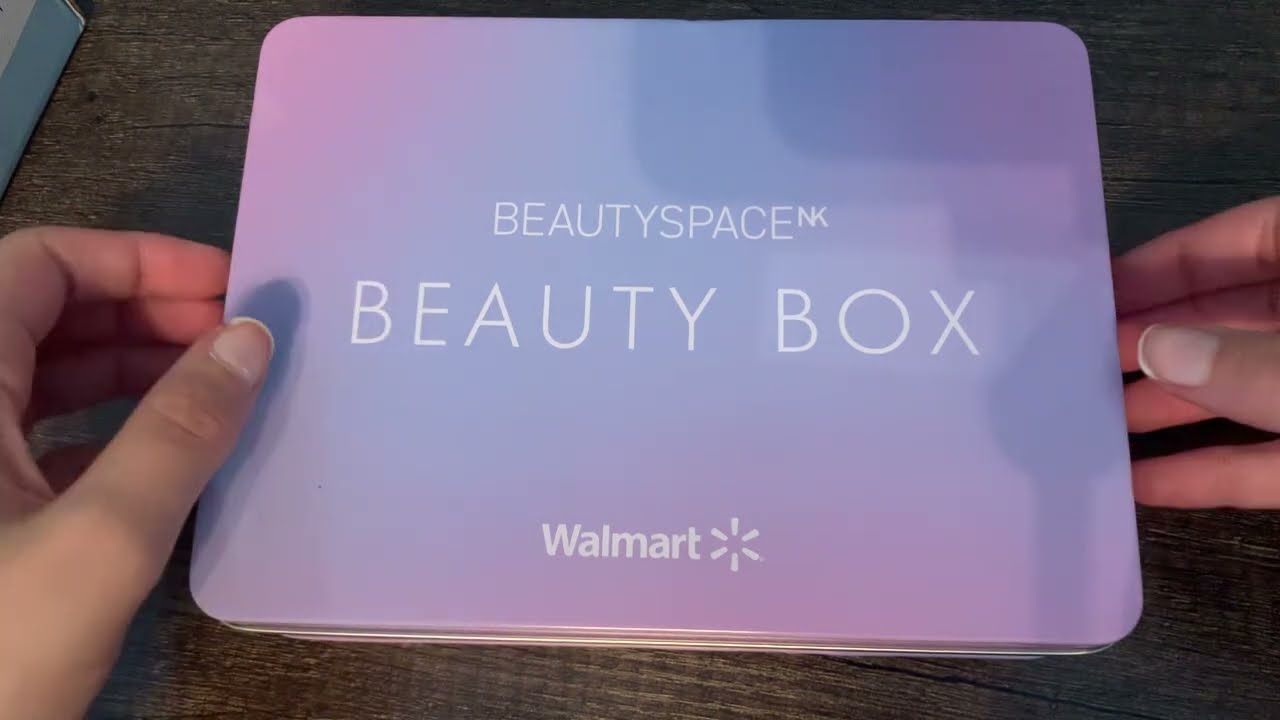 ASMR Walmart Beauty Box Unboxing (Whispered)