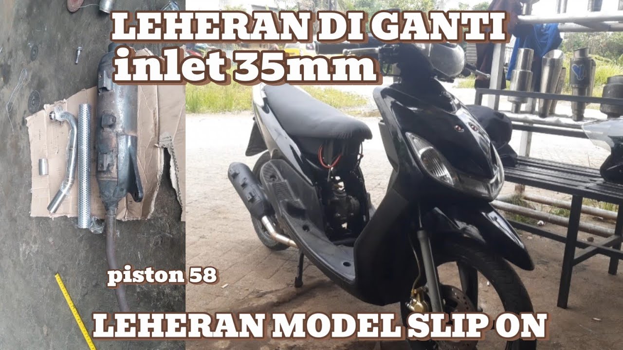 BEGINILAH PROSES BOBOK KNALPOT YAMAHA MIO SPORTY PAKE SARINGAN FULL LUBANG 3MM BAWAH ADEM ATAS ADEM