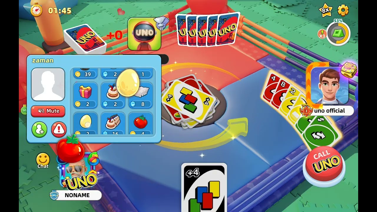 UNO! MOBILE GAME! | SIDE 2 SIDE WITH UNO OFFICIAL! (PART 1)