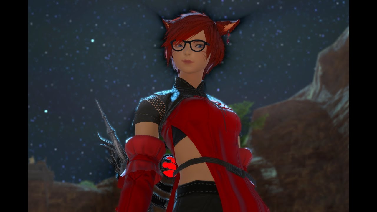 ff14 just hitting stuff for fun