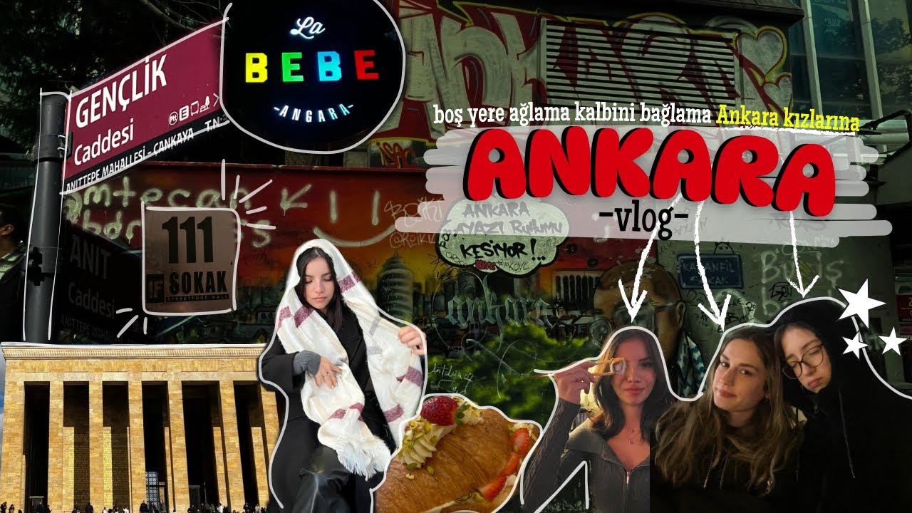 ankara vlog || fotoğrafçı (!) abla, aspava, anıtkabir ve nicesi