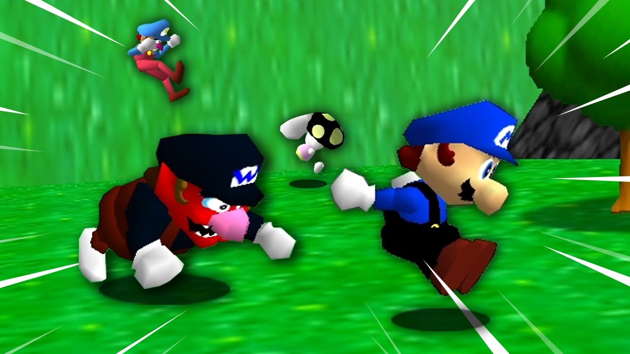 MARIO 64 HIDE AND SEEK IS INSANE