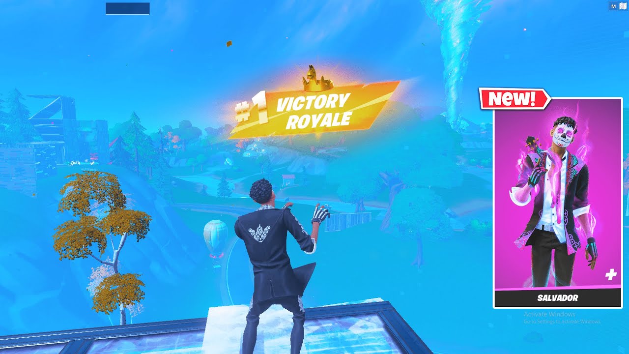 *NEW* SALVADOR SKIN GAMEPLAY! (Solo Win)