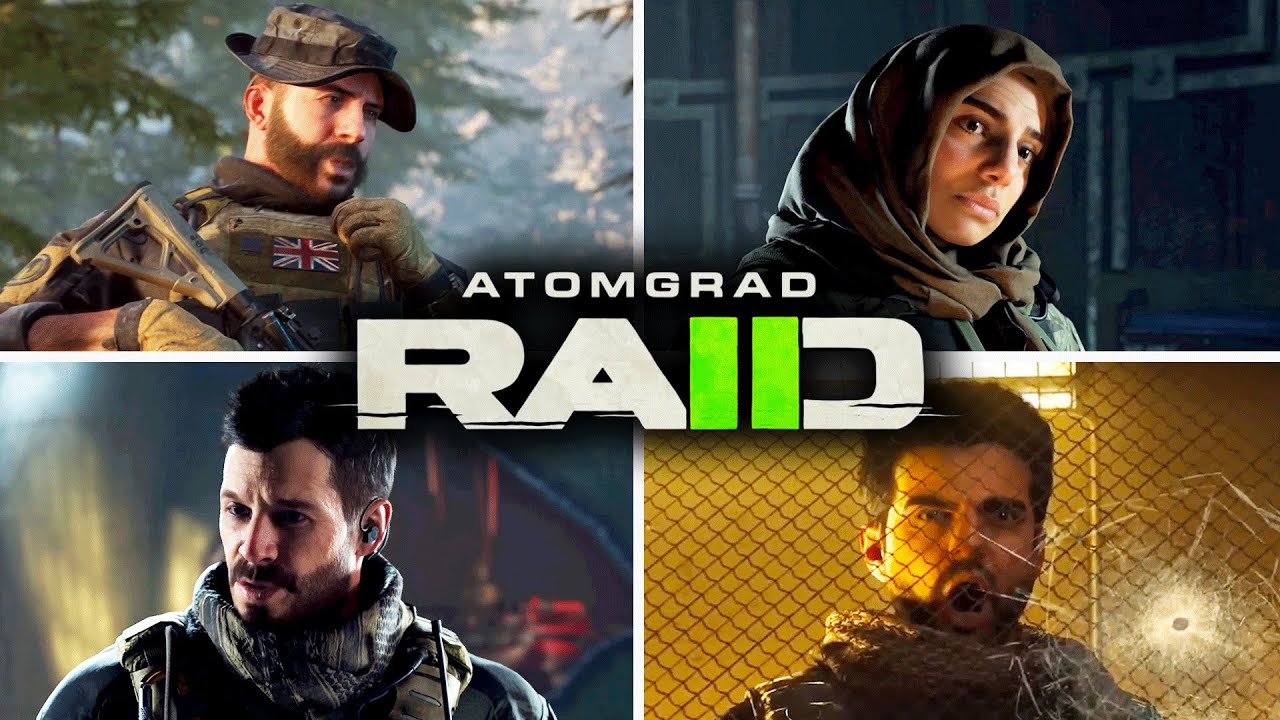 All Raid Cutscenes in Call of Duty: Modern Warfare 2 (Episode 1-3)