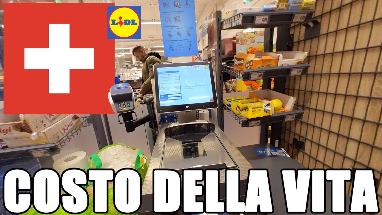Svizzera: Spesa al Lidl
