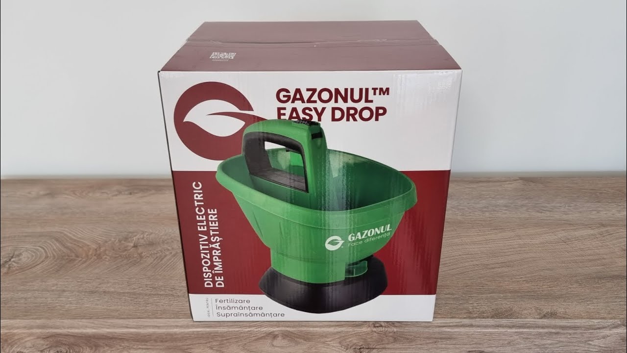 ОБЗОР Easy Drop Lawn — разбрасыватель семян, газона и удобрений