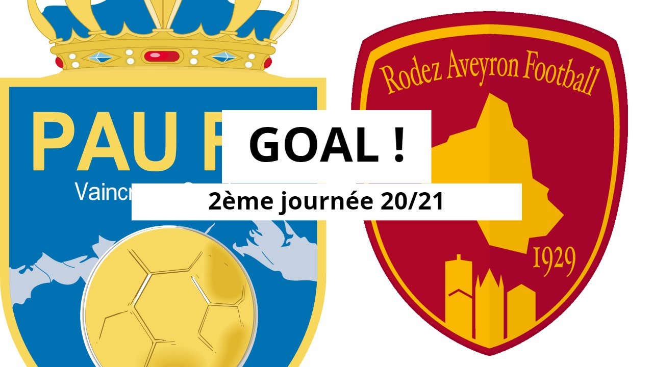Pau FC - Rodez AF [0-(1)] GOAL 60' (Ugo Bonnet) 2&egrave;me journ&eacute;e 2020/21