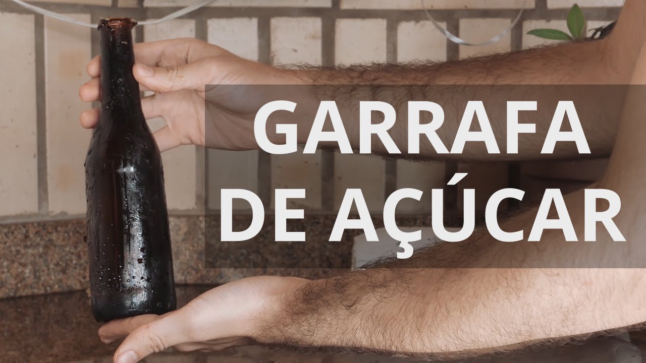 Como fazer uma Garrafa de Açúcar | Ideal para cenas de ação