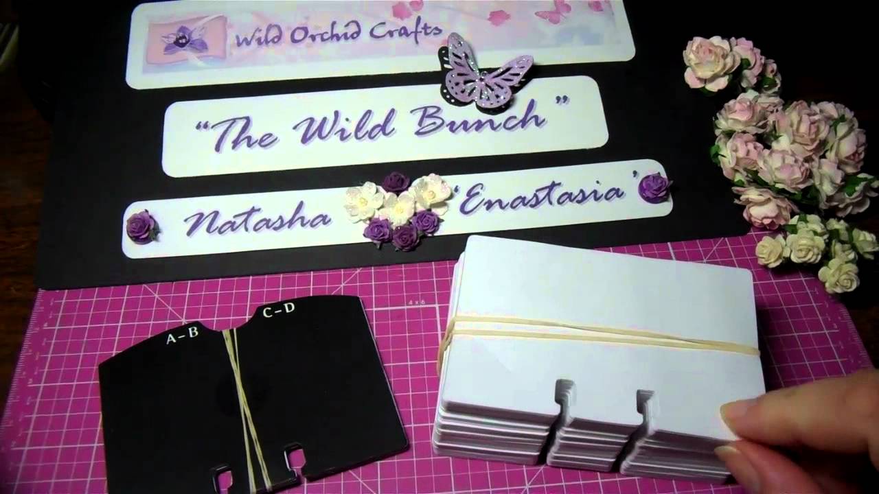 WOC - Wild Bunch Challenge - Rolodex Cards