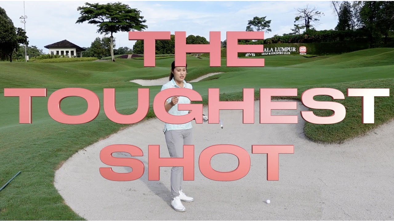 Long Bunker Shot - Golf with Michele Low