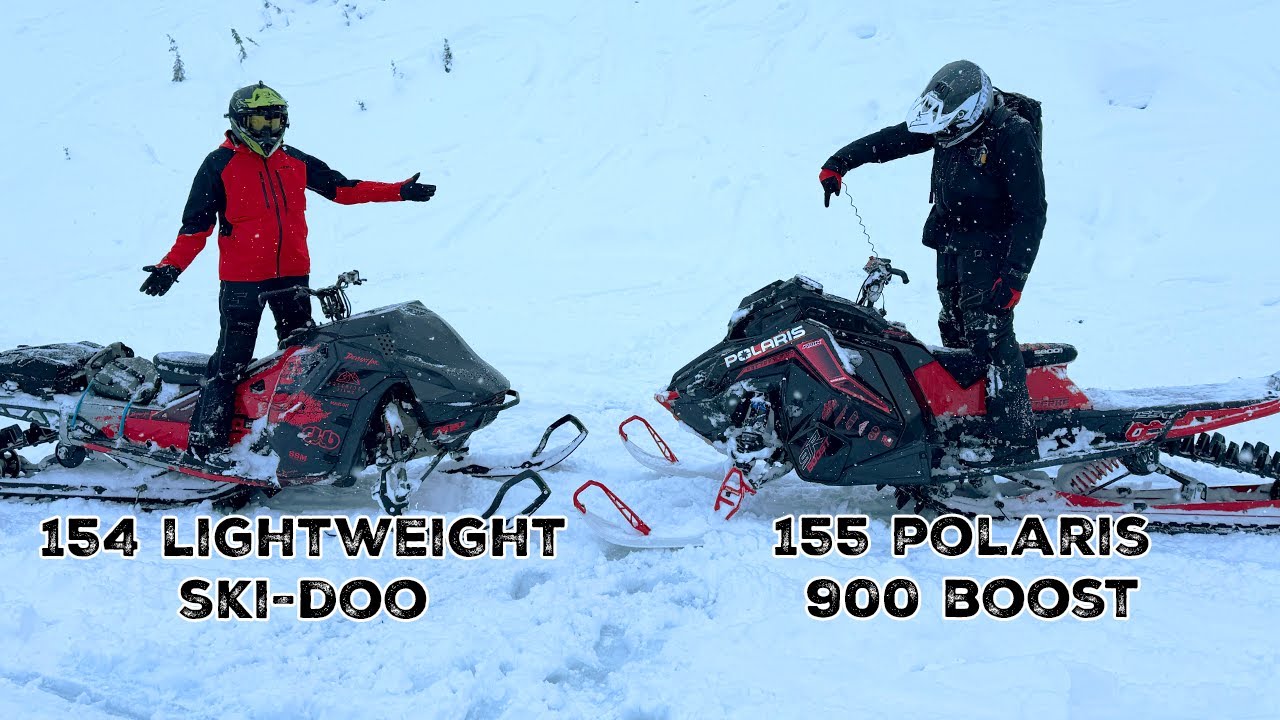 Polaris Factory Mod Vs Lightweight Ski-Doo