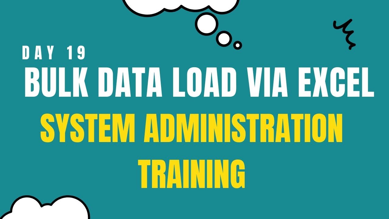 #servicenow Bulk Data Load Via EXCEL | #servicenow Admin Training