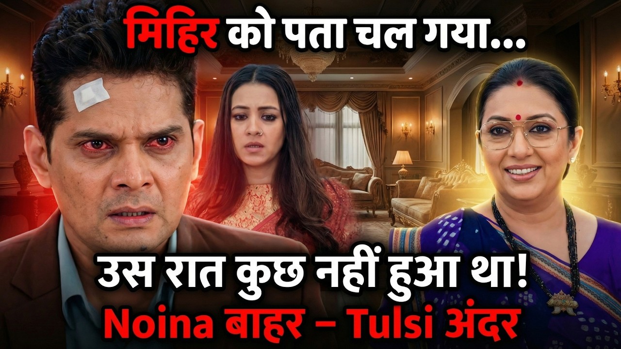Mihir को पता चलगा कि उस रात Noina और उसके बीच में कुछ नहीं हुआ था, Mihir निकालेगा Noina बाहर 21-Fab