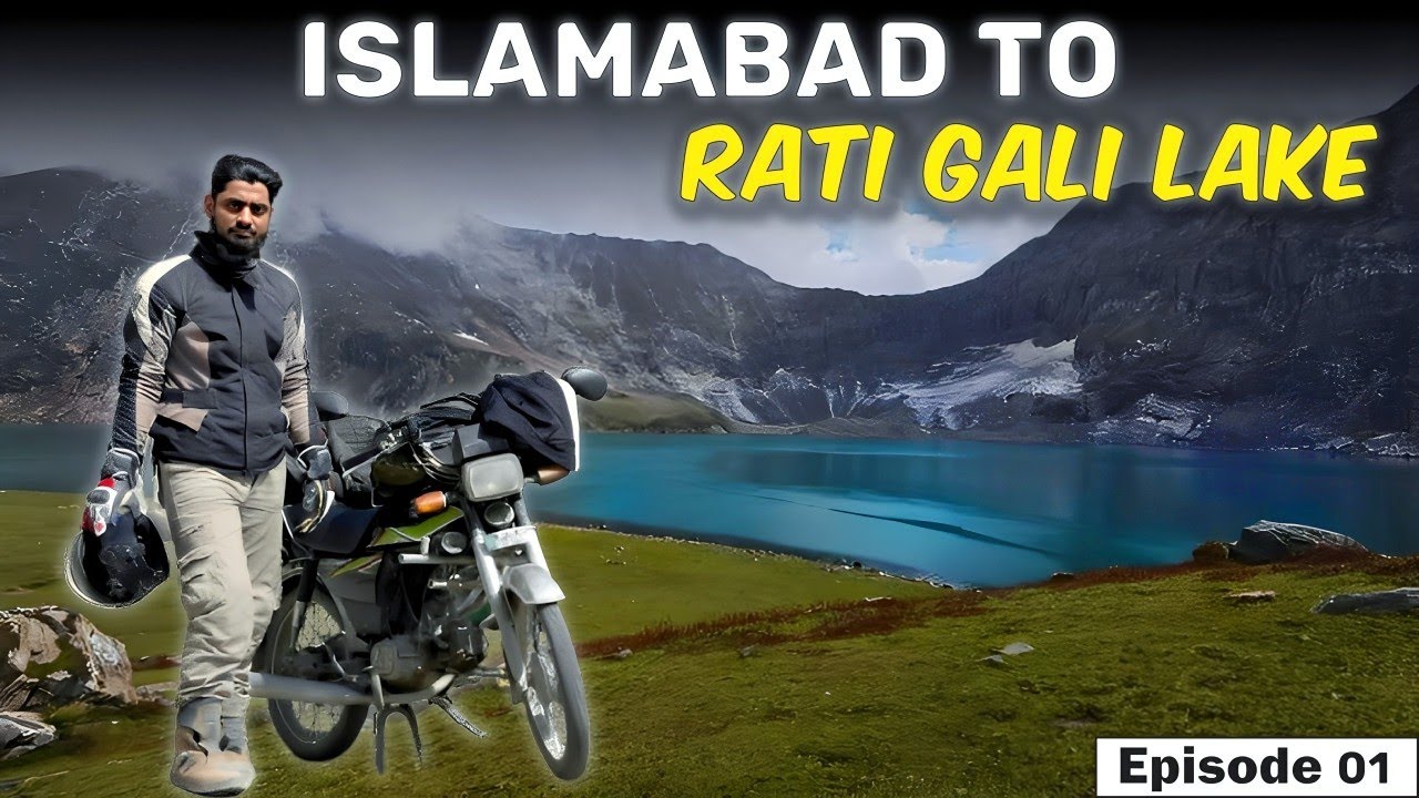 Islamabad to Ratti Gali Lake 🇵🇰 | Solo 70CC Bike Ride across Neelum Valley (Solo Extreme Biker)