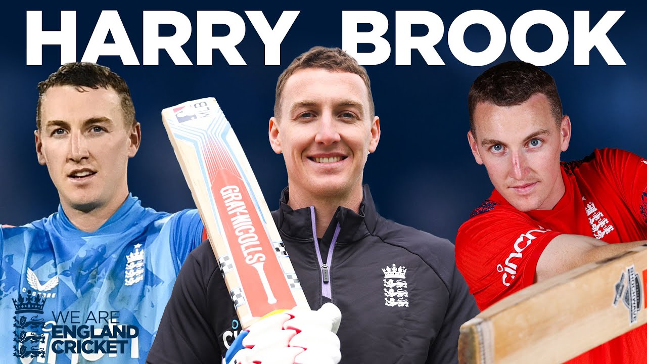 💥 Power Hitting From The Captain! | Best of Harry Brook In White-Ball Cricket