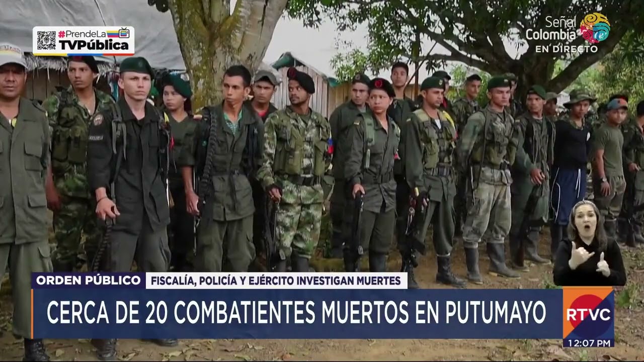 Enfrentamientos entre grupos armados en Putumayo dejan 18 muertos | RTVC Noticias