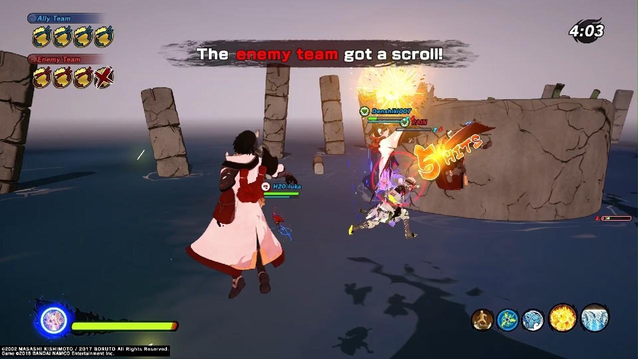 NARUTO TO BORUTO: SHINOBI STRIKER_Red&White Combat Battle