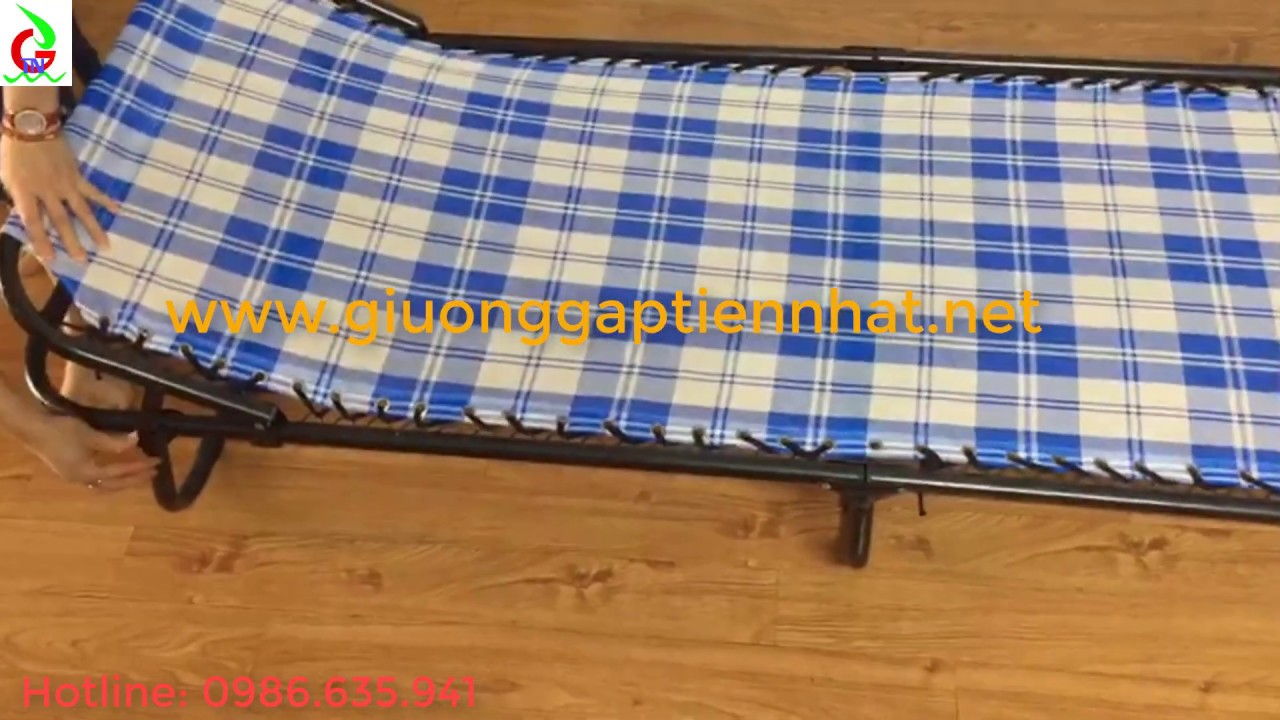 GIƯỜNG GẤP LƯỚI GB01 ( www.giuonggaptiennhat.net)