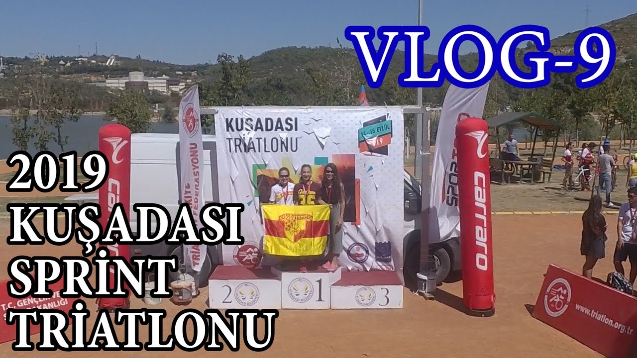 2019 Kuşadası Sprint Triatlon Yarışı | Yarış Parkuru | Podyum | Türkiye Triatlon | Dilan Acar