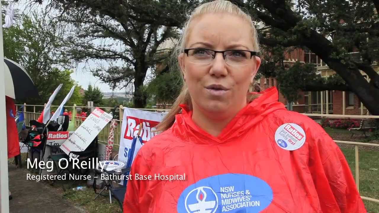 NSWNMA: Bathurst nurses and community fight cuts