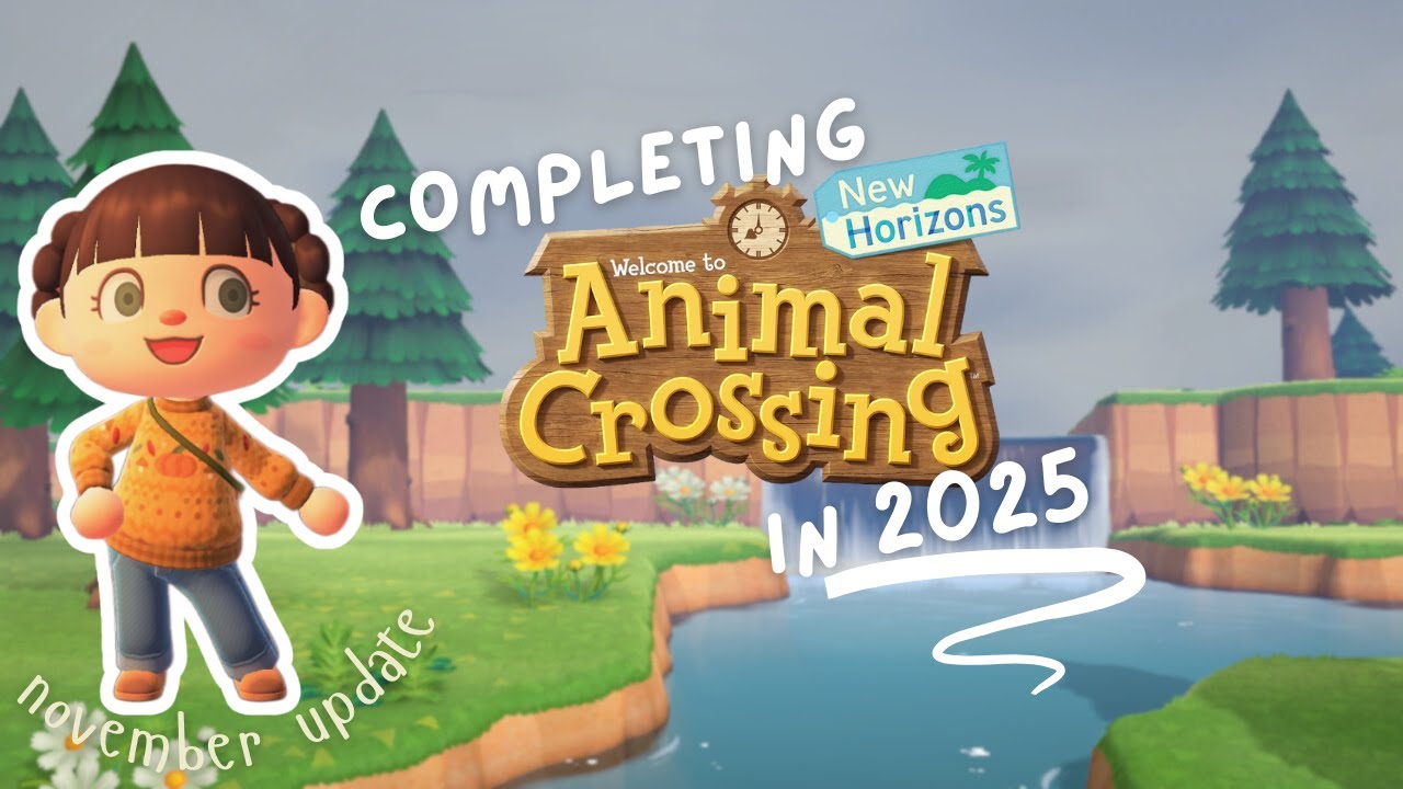 Завершение Animal Crossing в 2025 году | Ноябрь на Briar