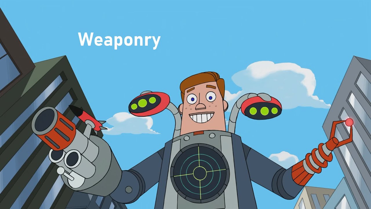 Phineas and Ferb - Weaponry